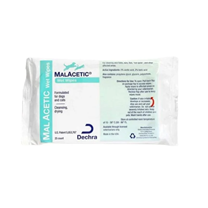 Dechra - MalAcetic Wet Wipes 25pcs