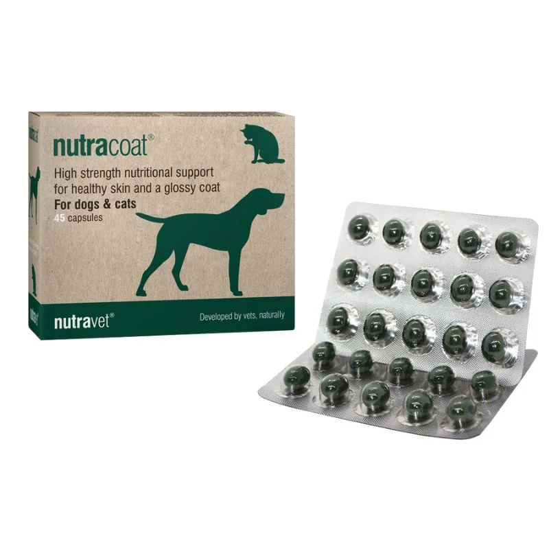 Nutracoat - Healthy Skin & Coat for Dogs & Cats 45 caps