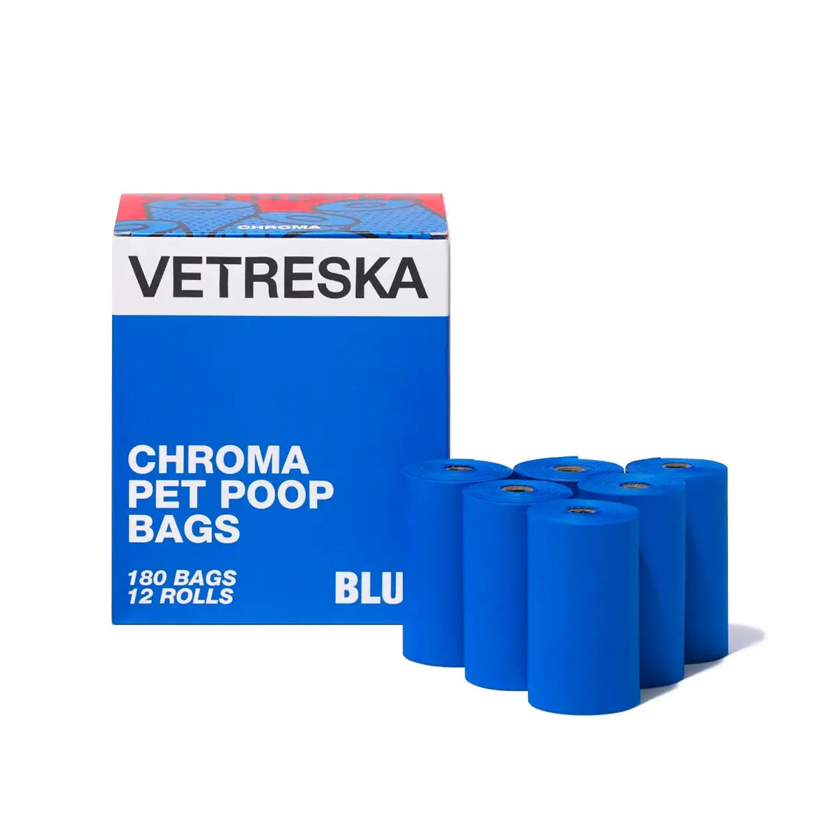 Vetreska - Chroma Pet Poop Bags (12 rolls)