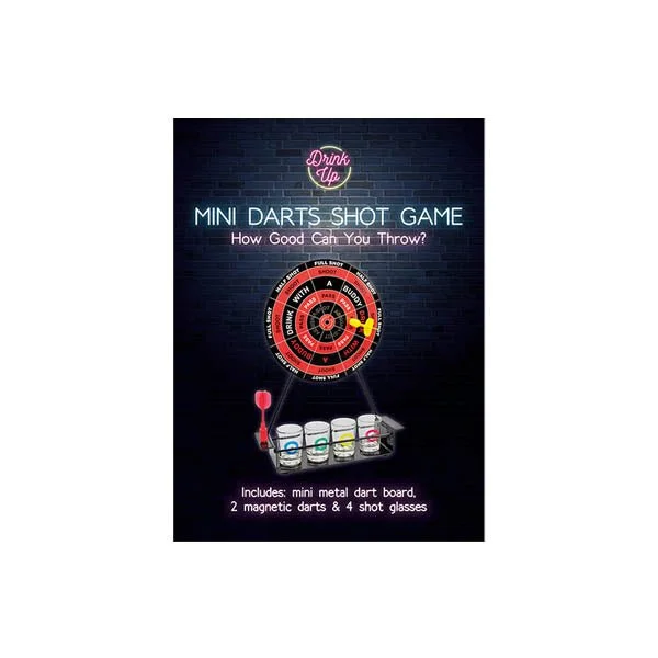 Drink Up Mini Darts Shot Game